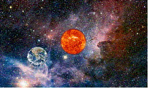 Pembuatan animasi  tata  surya  WORK SPACE